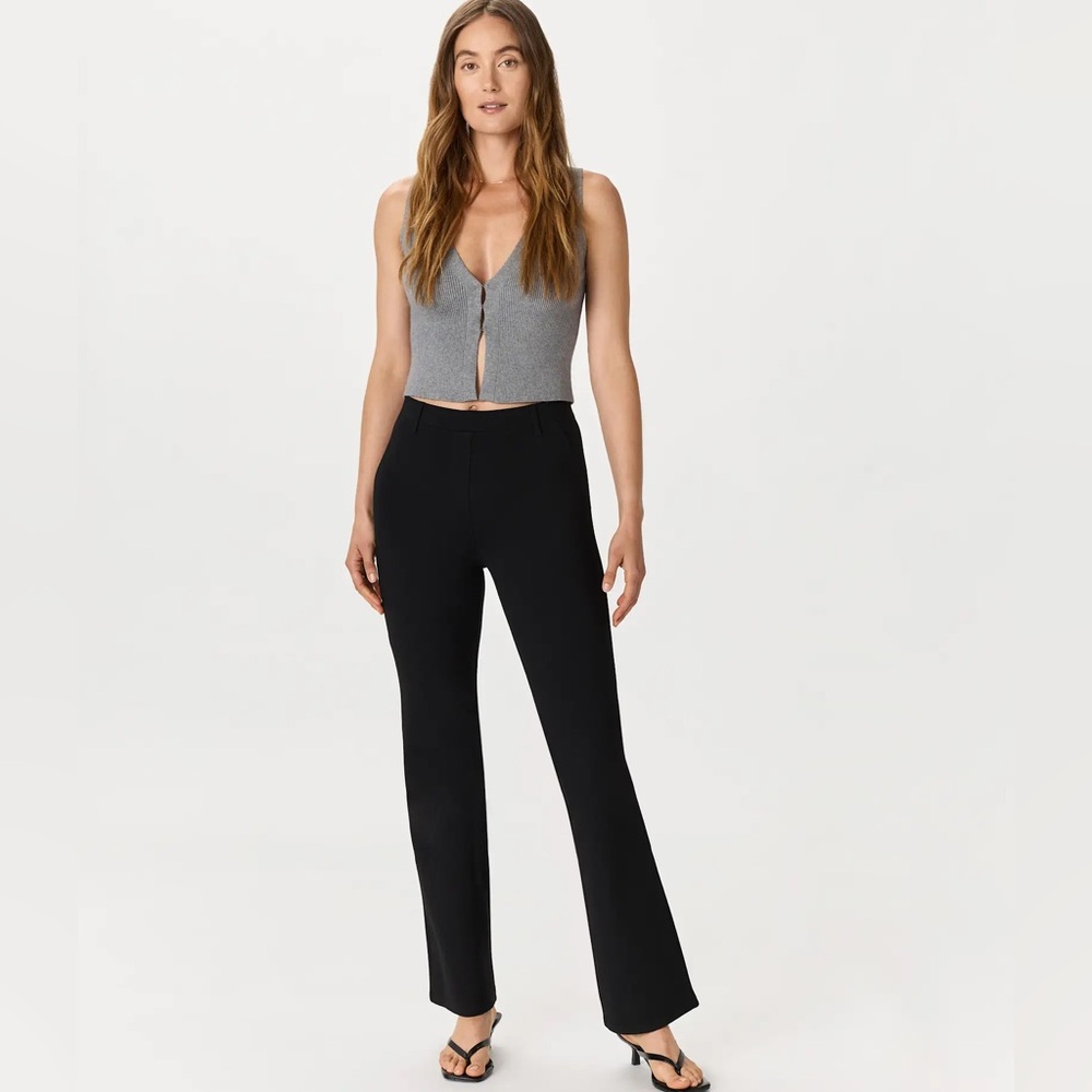 NWT Quince Ultra-Stretch Ponte Bootcut Pants
